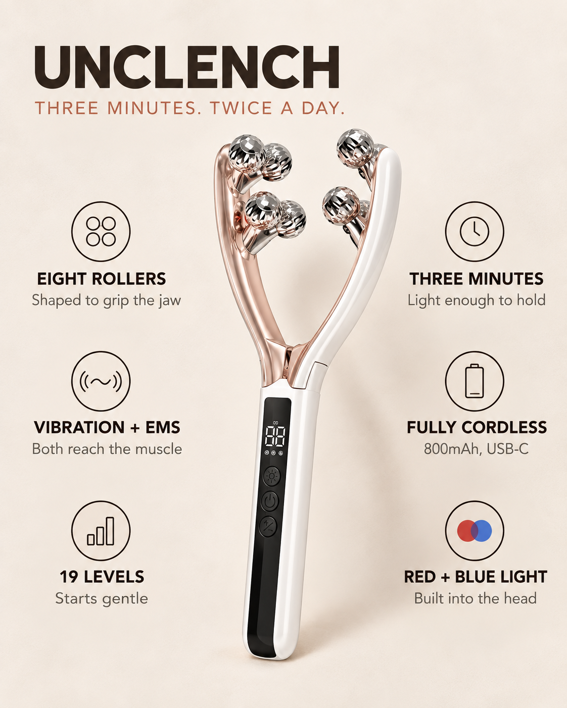 Unclench - Jaw Muscle Massager